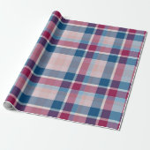 Klassiek Rustiek Buffalo Plaid inpakpapier (Uitgerold)