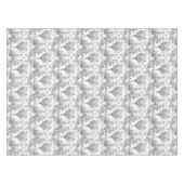 Klassiek rustiek haan grijs bloemenkussen tafelkleed (Voorkant (Horizontaal))