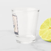 Klassiek Sailorcore maritiem shotglas Shot Glas (Rechts)