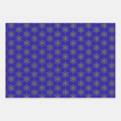 Klassiek Sapphire Blue-Collectie Inpakpapier Vel (Voorkant)