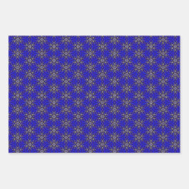 Klassiek Sapphire Blue-Collectie Inpakpapier Vel