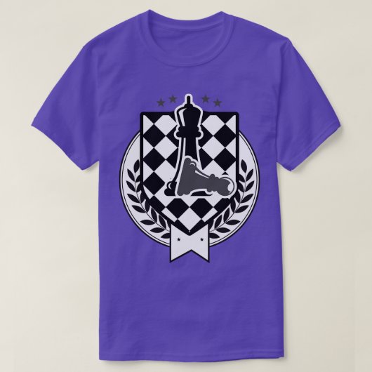 Klassiek schaken t-shirt (Design voorkant)