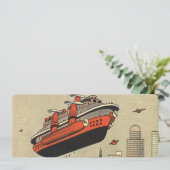 Klassiek scheepsmodel sciencefiction-cruiseschip i (Staand voorkant)