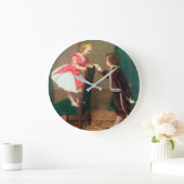  Klassiek schilderen van Victoriaans kinderen Grote Klok (Huis)