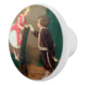  Klassiek schilderen van Victoriaans kinderen Keramische Knop (Rechts)