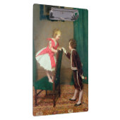 Klassiek schilderen van Victoriaans kinderen Klembord (Rechts)