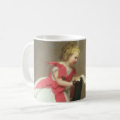  Klassiek schilderen van Victoriaans kinderen Koffiemok (Voorkant links)