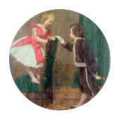  Klassiek schilderen van Victoriaans kinderen Snijplank (Voorkant)