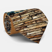 Klassiek Schilderij De Grote Golf Japanse Kunstena Stropdas (Opgerold)