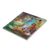 Klassiek schilderij Keramische Tegel Tegeltje (Zijkant)