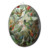 klassiek schilderij van vogel- en wildvogelsoorten dartbord (Voorkant Rechts)