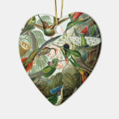 klassiek schilderij van vogel- en wildvogelsoorten keramisch ornament (Links)