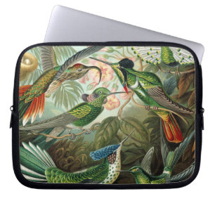 klassiek schilderij van vogel- en wildvogelsoorten laptop sleeve