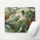 klassiek schilderij van vogel- en wildvogelsoorten muismat (Met muis)