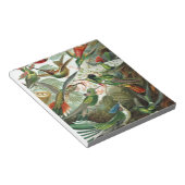 klassiek schilderij van vogel- en wildvogelsoorten notitieblok (Schuin)