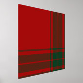 Klassiek Schots geruit patroon Folie Afdrukken (Laagn)