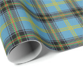 Klassiek Schots LAN Bell Tartan Pset Cadeaupapier (Rol Hoek)