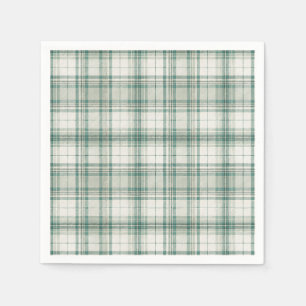 Klassiek Schots Saliegroen Tartan Schotse Ruit Pat Servet