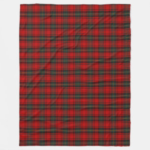 Klassiek Schots Tartan Erfgoed Festive Kerstmis Fleece Deken