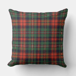 Klassiek Schots Tartan Rood & Groen Schotse Ruitpa Kussen