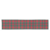 Klassiek Schotse Plaid Kerstmis Korte Tafelloper (Horizontaal)
