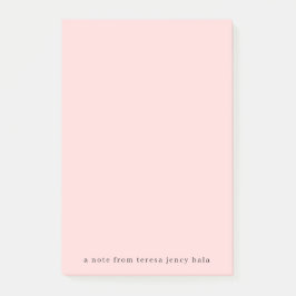 Klassiek schrijfmachinedesign in minimalistische c post-it® notes