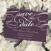 Klassiek script de datum opslaan | Blackberry Save The Date