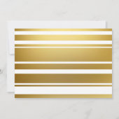 Klassiek script Prettig kerstfeest Goud 3 foto's Feestdagenkaart (Achterkant)