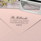 Klassiek script retour adres Zelfinkkend stempel