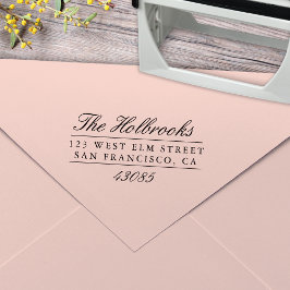 Klassiek script retour adres Zelfinkkend stempel