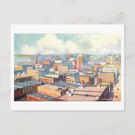 Klassiek Seattle, Washington Briefkaart (Voorkant)