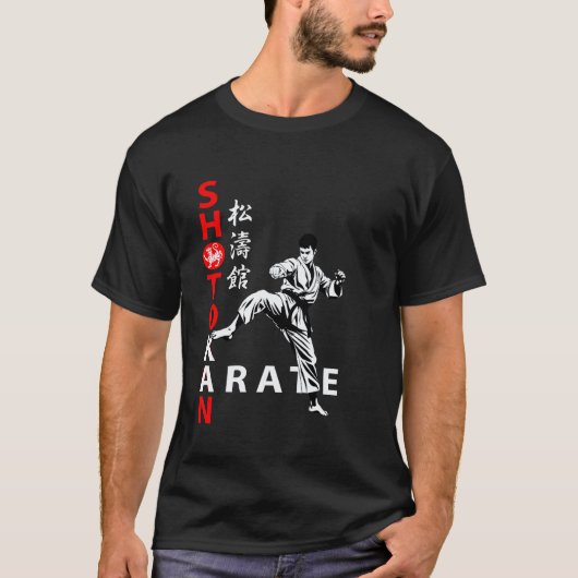 Klassiek Shotokan Karate T-shirt (Voorkant)