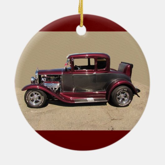 Klassiek ~ sierachtig keramisch ornament (Achterkant)