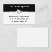 Klassiek Sieraden Expert Visitekaartje Ontwerp (Voorkant / Achterkant)