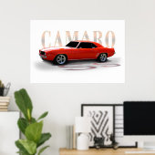 klassiek sinaasappel poster (Thuiskantoor)