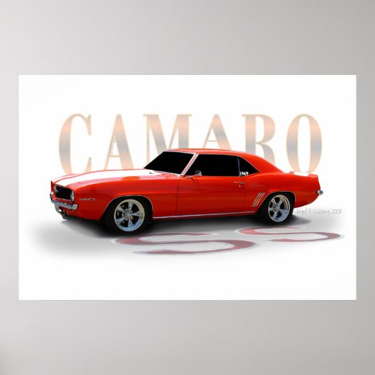 klassiek sinaasappel poster (Voorkant)