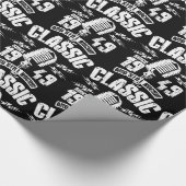 Klassiek sinds 1949 en nog steeds Rockin Cadeaupapier (Hoek)