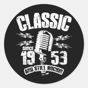 Klassiek sinds 1953 en nog steeds Rockin Ronde Sticker