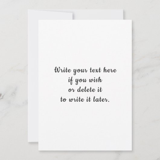 Klassiek sinds 1975 hoofdtelefoon kaart (Achterkant)