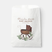 Klassiek Snoep begunstigt Baby shower groen vervoe Bedankzakje (Voorkant)