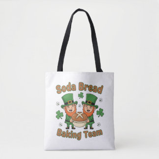 Klassiek sodabrood bakteam Thuisgemaakt brood Iers Tote Bag