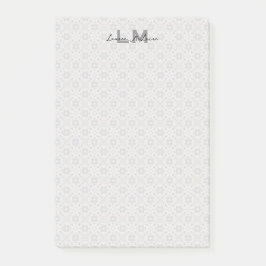 Klassiek Spaans Tegel Monogram Briefpapier Post-it® Notes