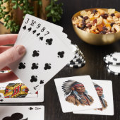 Klassiek spelen - Native Americans Pokerkaarten (Insitu)