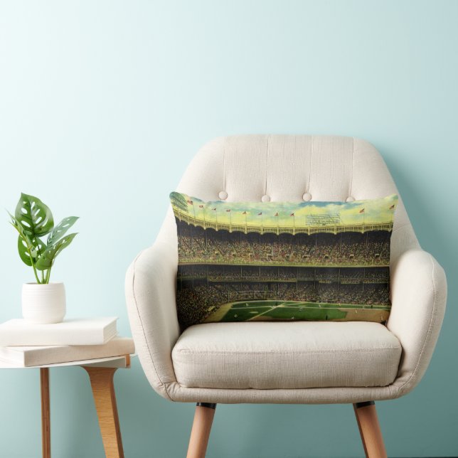 Klassiek sporthonkbalstadion met menigten kussen (Stoel)