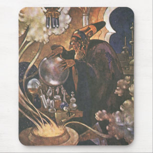 Klassiek sprookje, Aladdin en de toverlamp Muismat