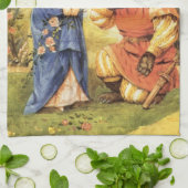 Klassiek sprookje, Belle en het Beest Theedoek (Gevouwen)