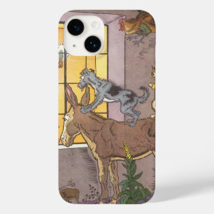 Klassiek sprookje, De muzikanten van Bremen, Hauma Case-Mate iPhone 14 Hoesje