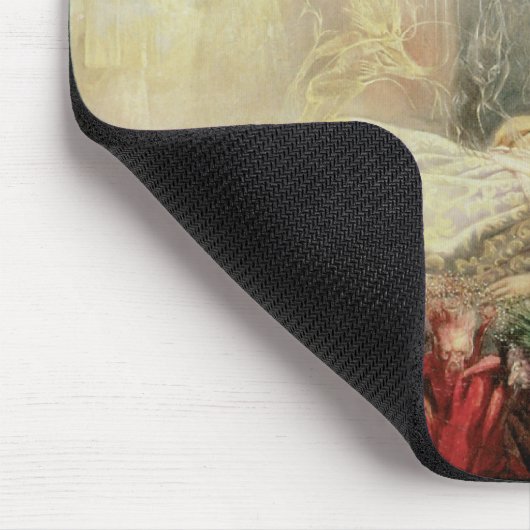 Klassiek sprookje, het materiaal waarvan dromen zi muismat (Hoek)