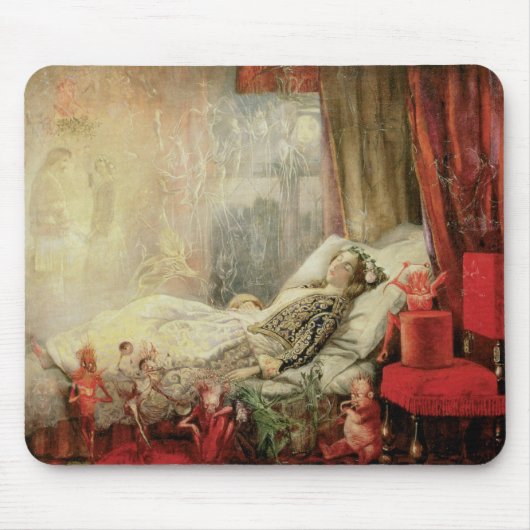 Klassiek sprookje, het materiaal waarvan dromen zi muismat (Voorkant)