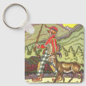 Klassiek sprookje, Jongen en de Noordenwind, Hauma Sleutelhanger (Voorkant)